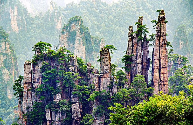 张家界旅游景点有哪些？张家界十大景点排名！